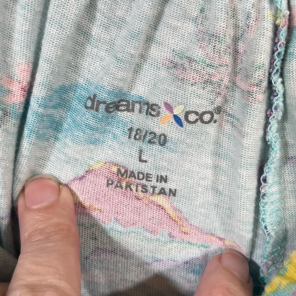 Dreams & Co L (18/20) 2 piece capri pajama set - Picture 9 of 12